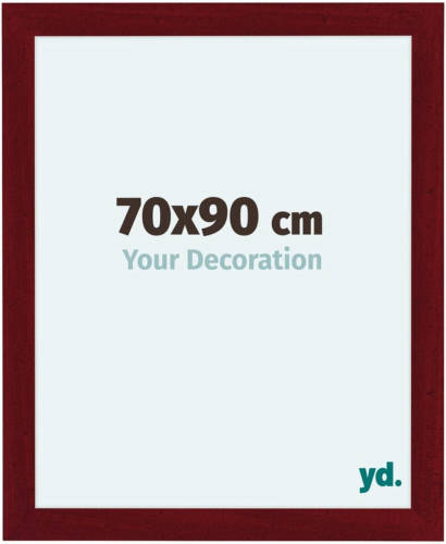 Your Decoration Como Mdf Fotolijst 70x90cm Wijnrood Geveegd