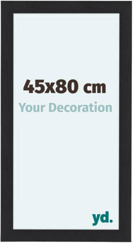 Your Decoration Como Mdf Fotolijst 45x80cm Zwart Houtnerf