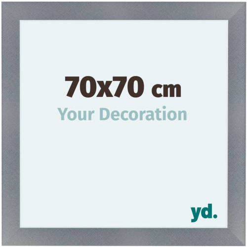 Your Decoration Como Mdf Fotolijst 70x70cm Aluminium Geborsteld