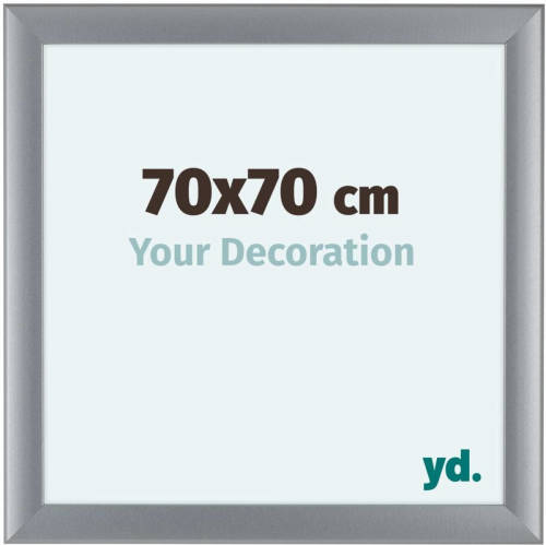 Your Decoration Como Mdf Fotolijst 70x70cm Zilver Mat