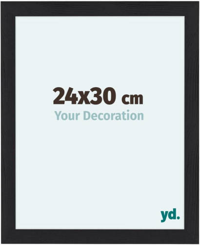 Your Decoration Como Mdf Fotolijst 24x30cm Zwart Houtnerf