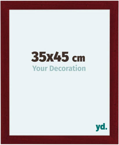 Your Decoration Como Mdf Fotolijst 35x45cm Wijnrood Geveegd