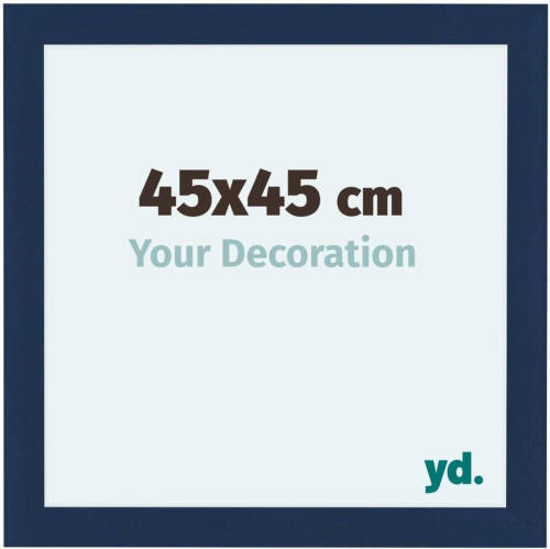 Your Decoration Como Mdf Fotolijst 45x45cm Donkerblauw Geveegd