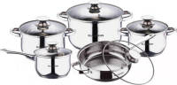 Blaumann Bl-1637 - 10 Delige Pannenset - Rvs