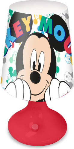 Disney Mickey Mouse Tafellamp/nachtlamp 18 Cm Voor Kinderen - Bureaulampen