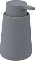 5five Zeeppompje/zeepdispenser Van Keramiek - Grijs - 250 Ml - Zeeppompjes