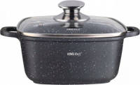 KINGHOFF 1602 - Vierkante Braadpan - 22 Cm - 3.7 Liter