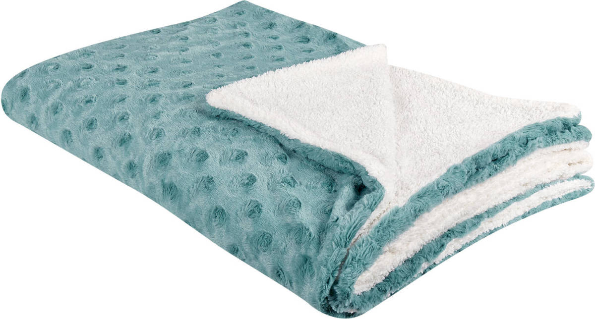 Beliani Kandilli - Sprei-groen-polyester