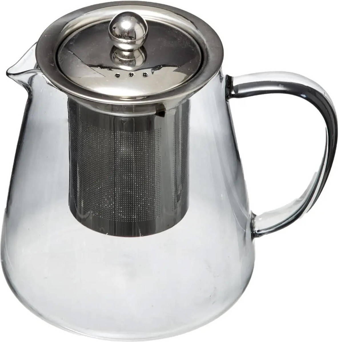 Secret de Gourmet - Theepot - Glas/rvs - Met Filter - 800 Ml - Theepotten