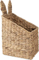 Clayre & Eef Opbergmand 25x18x20/42 Cm Bruin Rotan Mand Bruin Mand