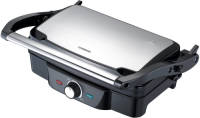 Krachtige Panini Maker Met Regelbare Thermostaat. Melissa Rvs-zwart