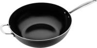 ISENVI Victoria Forged Keramische Wokpan 32cm - Rvs Greep