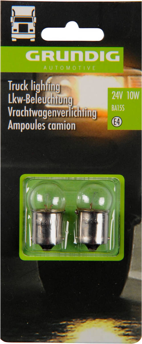 Grundig Vrachtwagenverlichting - 2 Stuks - 24v - 10w - - E4