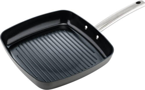 ISENVI Murray Keramische Grillpan 26 Cm - Rvs Greep