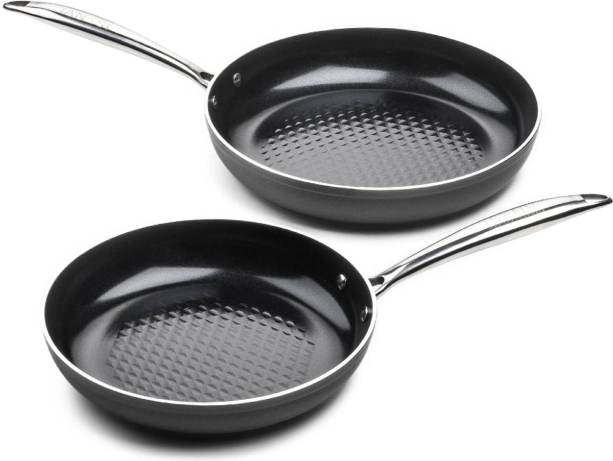 ISENVI Victoria Forged Combideal 2 Delig - Koekenpannen - Rvs
