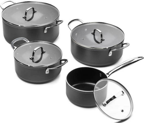 ISENVI Victoria Forged Kookpannenset 4 Delig - Rvs Grepen