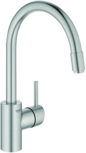 Grohe 32663dc3 Grohe Concetto Zero Steel - Keukenkranen