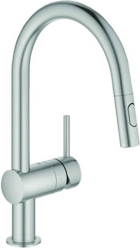 Grohe 32321dc2 Minta Zero Supersteel - Keukenkranen