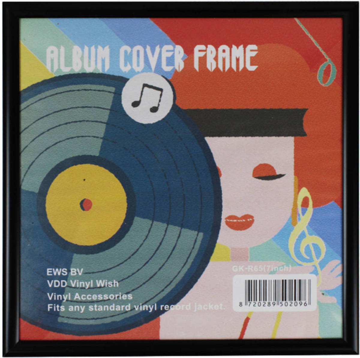 VDD Lp Vinyl Platen Wissellijst Voor 7 Inch Singles - Inlijsten Lp Vinyl Elpee Single Platen 7 Inch