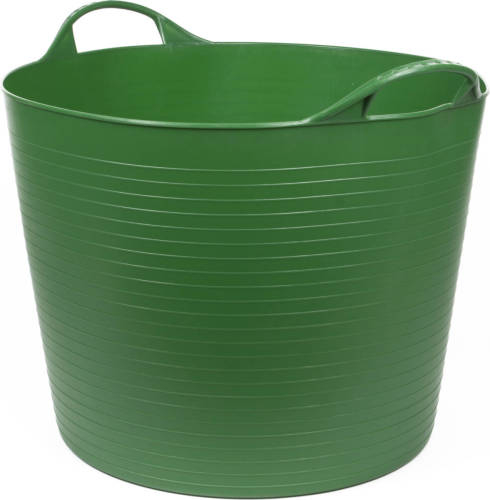 Benson Flexibele Kuip Emmer/wasmand Rond Groen 45 Liter - Wasmanden