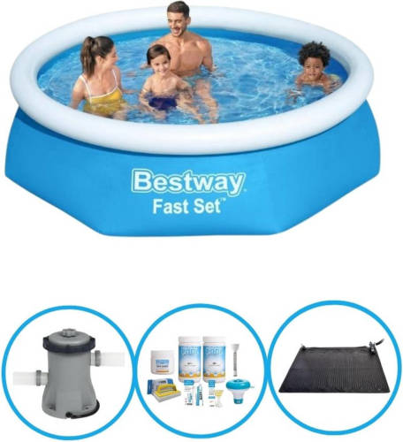 EXIT Toys Bestway Zwembad Fast Set - Zwembad Deal - 244x61 Cm