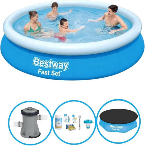 EXIT Toys Bestway Zwembad Fast Set - Zwembadpakket - 366x76 Cm