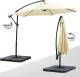 MaxxGarden Zweefparasol - Parasol Set Met Tegels - Ø300 Cm (Champagne)