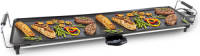 MaxxHome Grillplaat - Teppanyaki Bakplaat - Elektrische Grillplaat, Xxl Bakplaat, Tafelgrill, Antiaanbaklaag, 1800w
