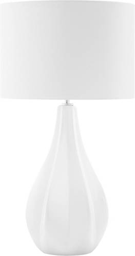 Beliani Santee - Bedlamp-wit-porselein