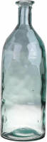 Bellatio Design Bloemenvaas - Helder - Transparant Gerecycled Glas - D12 X H35 Cm - Vazen