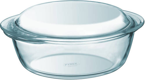 Pyrex Ovenschaal - Met Deksel - Essentials - ø 20 Cm / 2.1 Liter