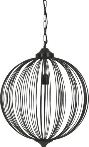 Light & Living - Hanglamp Mala - 50x50x60 - Zwart