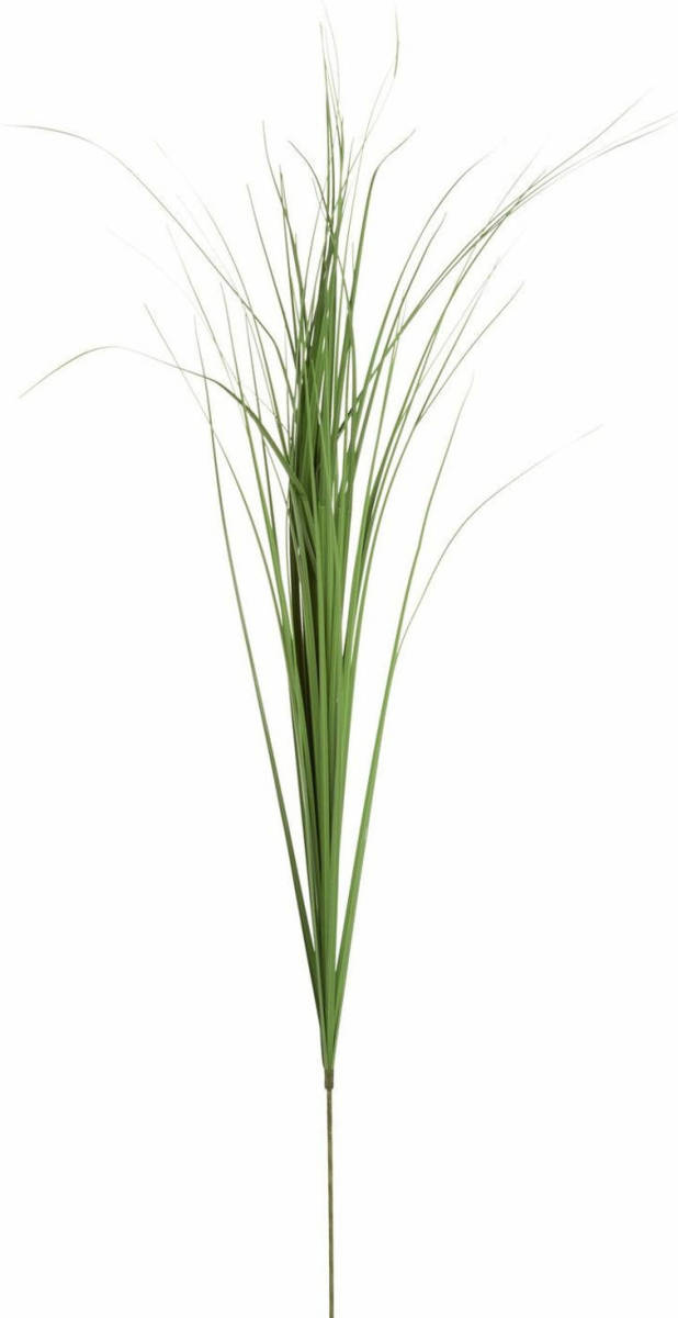 Mica Decorations Kunstgras/rietgras Kunstplant Tak/losse Steel - Groen - 99 Cm - Kunstplanten