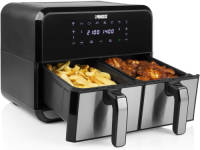 Princess 182074 Dubbele Airfryer - 2 Manden X 4 Liter - 2 X 1600 Watt - Touchscreen