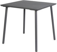 Warentuin George Table 80x80x75 Cm Alu Anthracite