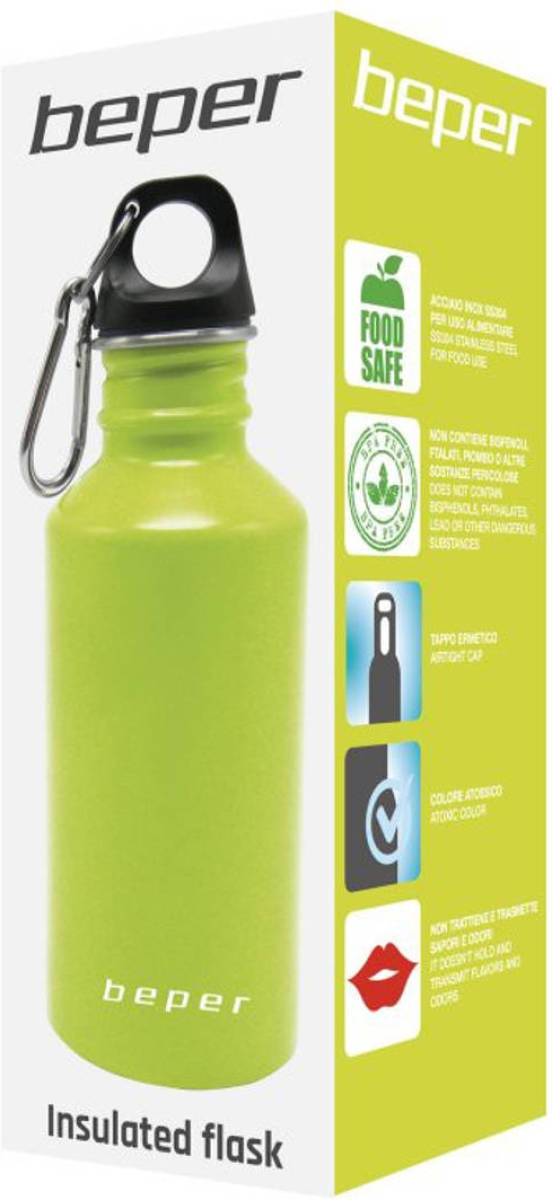 Beper C102b0t - Drinkfles Thermosfles Roestvrijstaal 500ml