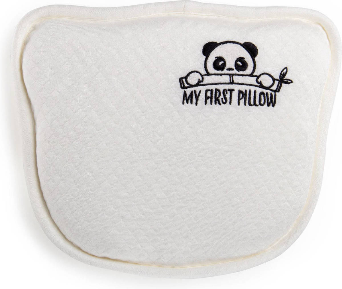 Vitapur - My First Panda Pillow 26x23 Cm - Wit