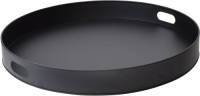 Loft42 Tray Metalen Dienblad - Zwart - Ø60 Cm