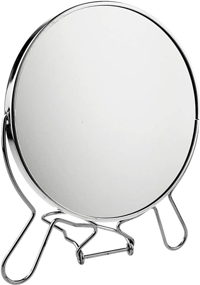 Orange85 Make Up Spiegel - Rond - Met Vergroting - Kantelbaar - Compact - 14 Cm - Scheerspiegel - Staand