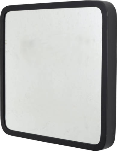 Loft42 Mirror Spiegel Vierkant Zwart - Industrieel - Metaal - 42x42