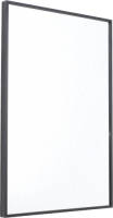 Fragix York Wandspiegel - Zwart - Aluminium - 60x40