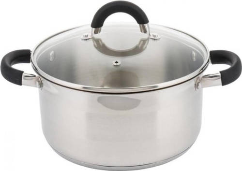 KINGHOFF Top Choice - Kookpan Met Deksel - 22 Cm - 4 Liter