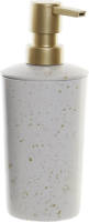 Items Zeeppompje/zeepdispenser Wit Van Metaal 350 Ml - Zeeppompjes
