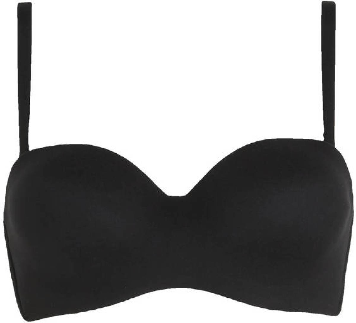 MAGIC Bodyfashion strapless voorgevormde beugelbh zwart