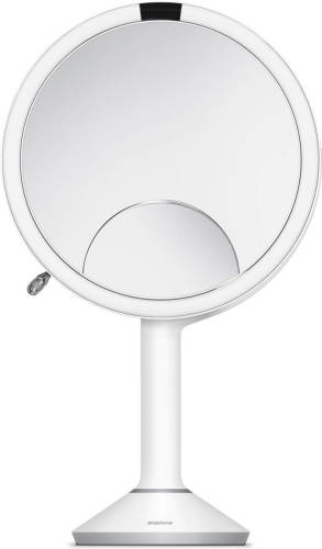Simplehuman Spiegel Met Sensor 20 Cm 3x 5x 10x Vergroting Tru Lux & Touch Control