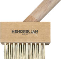 Hendrik Jan - Onkruidborstel - Staaldraad - Met Steel