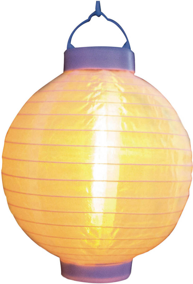 Anna's Collection 1x Stuks Luxe Solar Lampion/lampionnen Wit Met Realistisch Vlameffect 20 Cm - Lampionnen