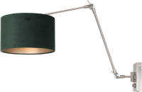 Steinhauer Wandlamp Prestige Chic 8109 Staal Kap Groen Velours