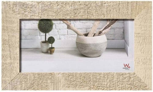 Walther Design Home Houten Fotolijst 20x10cm Crème Wit