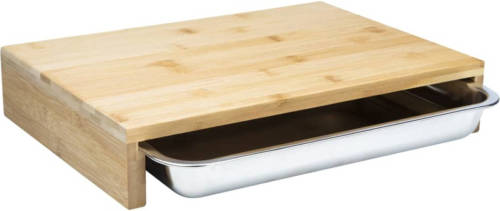 Hi Snijplank Met Schaal 38x27x7 Cm Bamboe